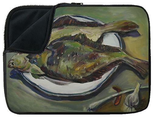 藝術家-羅瑞志雙魚筆電包