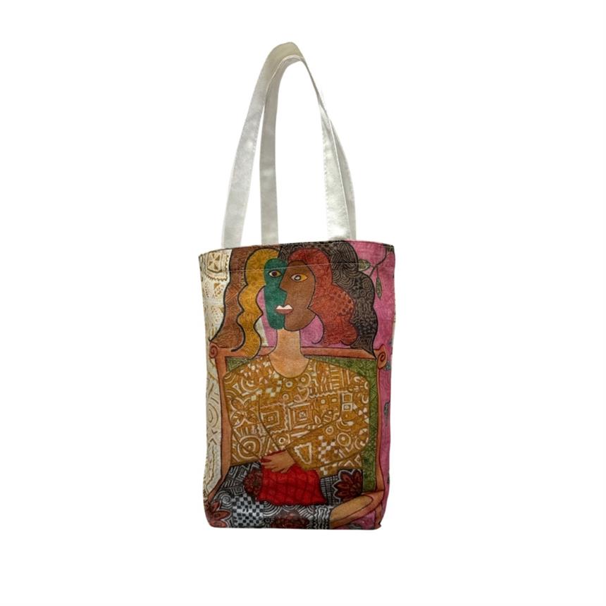 吳誌和-坐著的女人手提袋