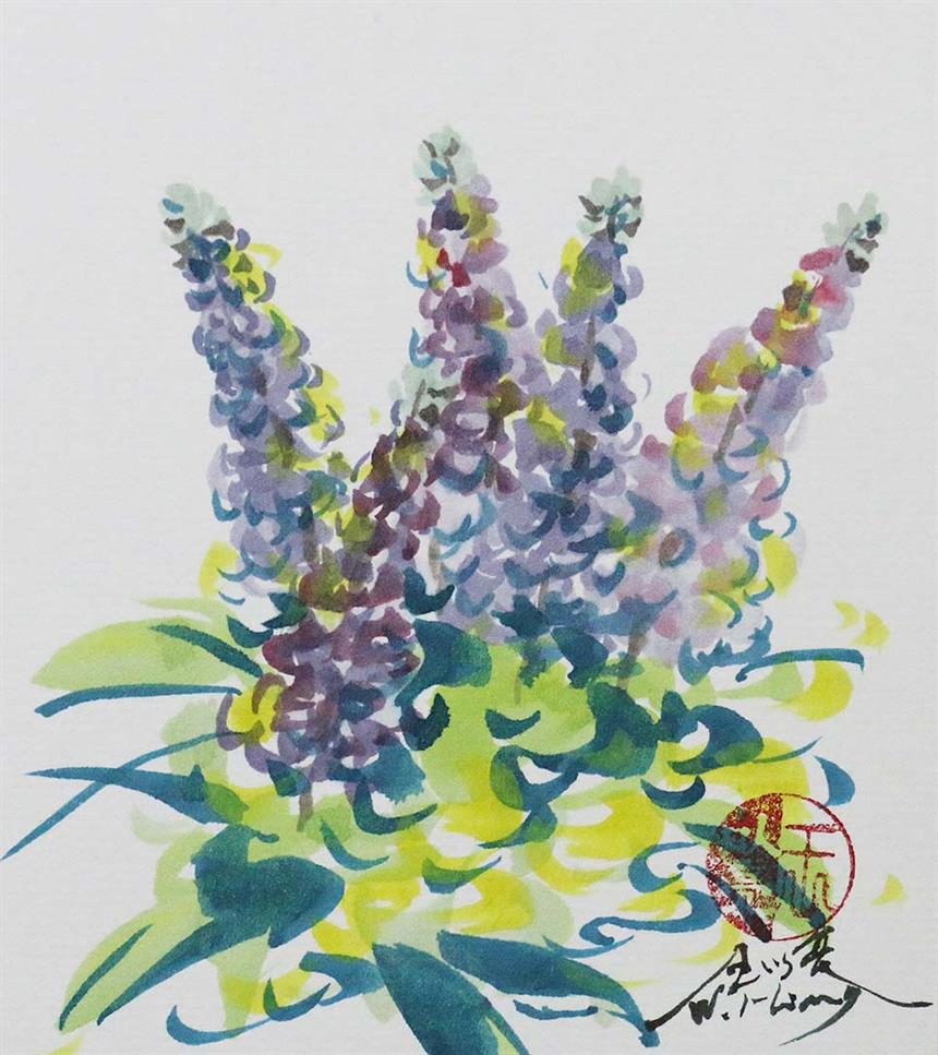 薰香花語-13.5x12cm